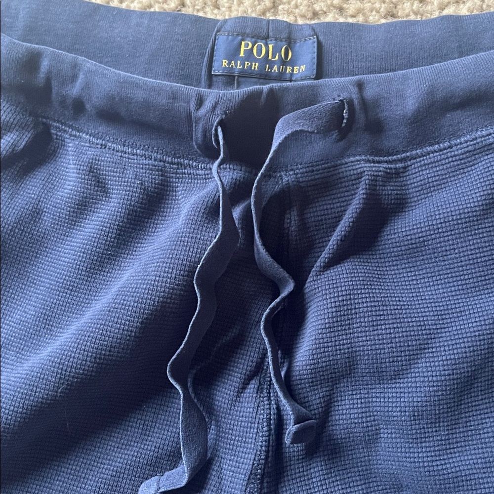 Polo Ralph Lauren Men's Loungewear, Solid Thermal Pants - Picture 6 of 8